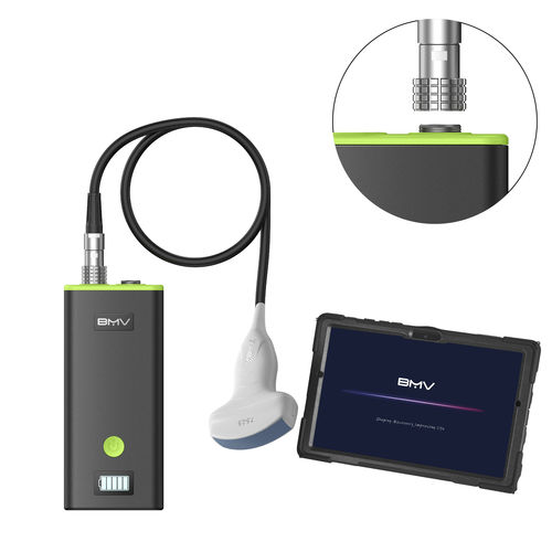 Hand-held veterinary ultrasound system - BestScan® S7 Plus Convex-Array Vet - BMV - multipurpose / for small animals / for large animals