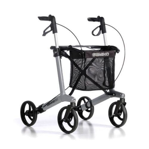 4-wheel rollator - Gemino 20 - Sunrise Medical - with seat / folding