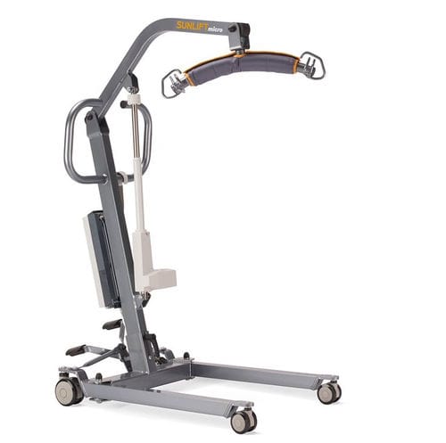 Electric patient lift - Micro - Sunrise Medical - on casters