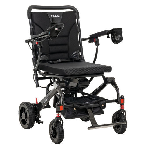 Electric wheelchair - Jazzy® - Pride - outdoor / indoor / folding