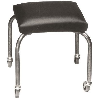 Healthcare facility stool - AM-844 - Armedica - swivel / on casters / saddle seat