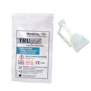 Skin closure surgery tissue adhesive - TRUglue® - Trusetal Verbandstoffwerk - 2-octyl cyanoacrylate