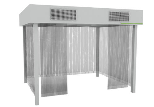 Clean room for the pharmaceutical industry - ACM-SWCR-4129 - Acmas Technologies - modular / soft wall