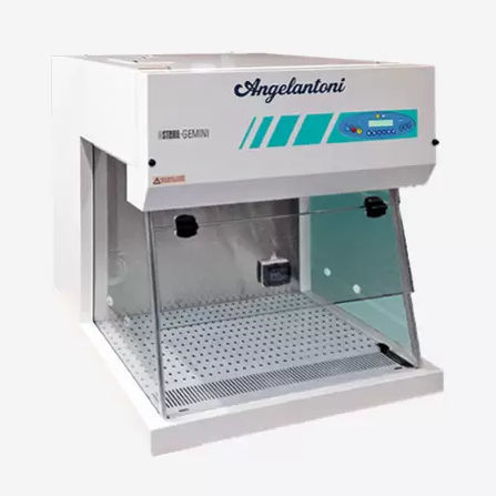 Chemical fume hood - Gemini - Angelantoni Life Science - laboratory / compact / vertical laminar flow