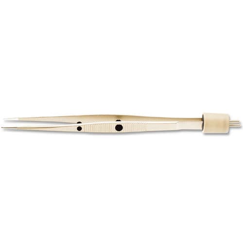 Antiadherent forceps - 12-1140AU - Kirwan Surgical Products - bipolar / electrosurgical / straight
