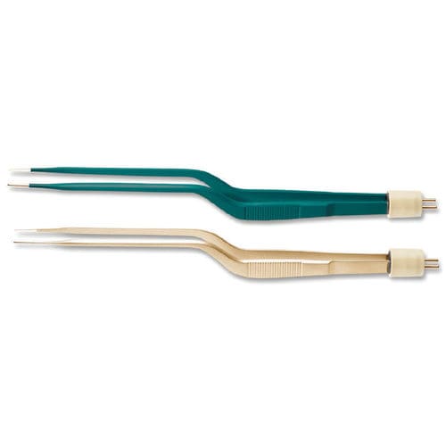Antiadherent forceps - 11-1403AU - Kirwan Surgical Products - bipolar / electrosurgical / bayonet