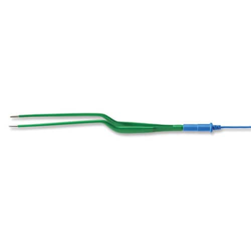 Disposable forceps - 19-80 series - Kirwan Surgical Products - monopolar / electrosurgical / bayonet