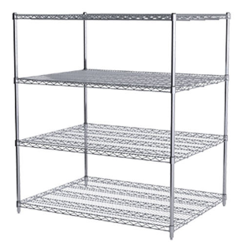 4-shelf shelving unit - AWS54 - Akro-Mils - for container storage / open-structure / mobile
