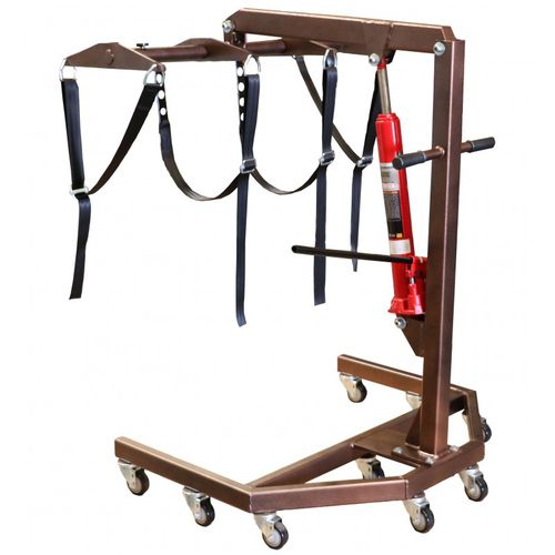 Electric patient lift - HBCL-M - Mobimedical - hydraulic / on casters / mortuary