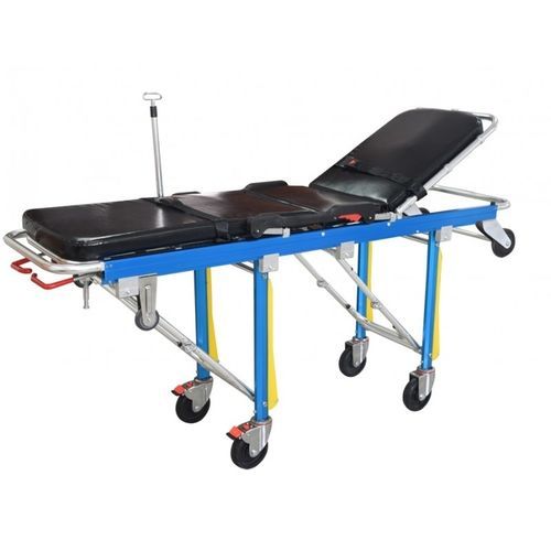 Emergency stretcher - Pro B5 - Mobimedical - transport / on casters / with adjustable backrest