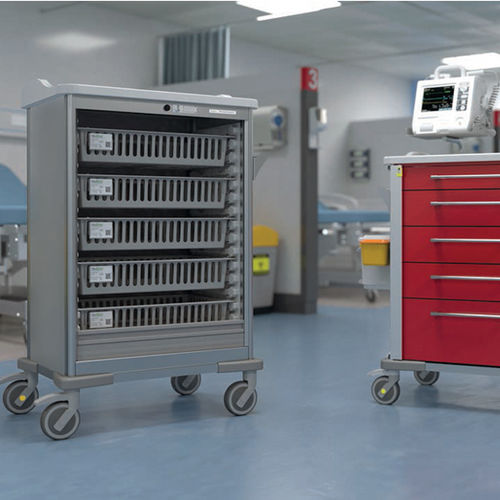 Transport trolley - MC7500-0050 - Medstor GmbH - storage / with drawer / modular