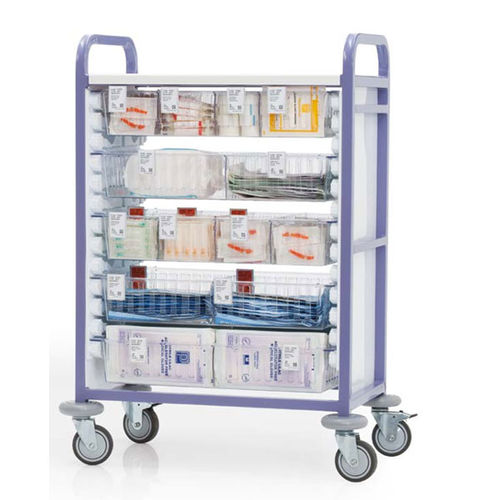 Storage trolley - MH3166-O - Medstor GmbH - multi-function
