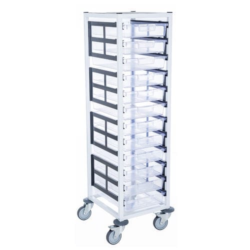 Hospital trolley - M+ SINGLE - CRAVEN - for general purposes / cleaning / storage