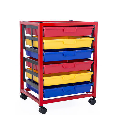 Storage trolley - CRAVEN - with tray / mobile