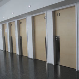 Healthcare facility door - SOLECO DOORS - swing