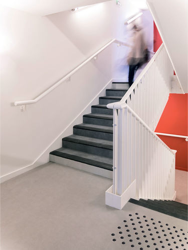 Concrete flooring - TARASTEP PRO - GERFLOR - protective / sound-absorbing / high-performance