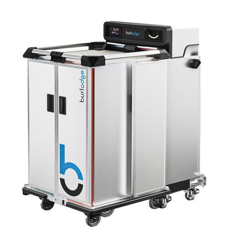Hospital trolley - BSmart - BURLODGE - docking / meal delivery / logistics