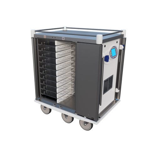 Medical trolley - ERG’ELEC - ELECTRO CALORIQUE Groupe - meal / timing / meal delivery
