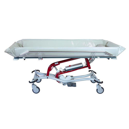 Hydraulic shower trolley - Shado® 200 and 240  - SCALEO Medical - electric / battery-powered / adult