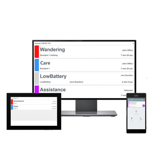 Nurse call management system - Televic Healthcare - information / medical / for smartphones