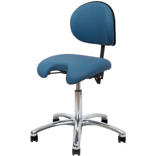 Dental clinic chair - Latin 300 - VELA Medical - on casters / with high backrest / pneumatic