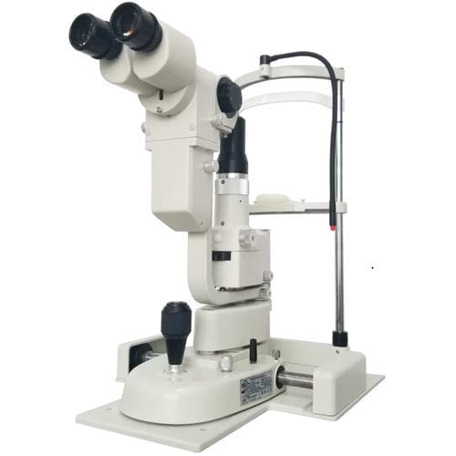 Digital slit lamp - LS-8C - ChongQing SunKingdom Medical Instrument - table