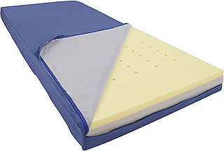 Transfer mattress - memoplot - aks - Aktuelle Krankenpflege Systeme - for hospital beds / visco-elastic / 90x200 cm