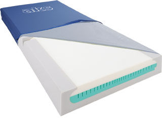 Hospital bed mattress - viscoplot - aks - Aktuelle Krankenpflege Systeme - foam / 90x200 cm / 100x200 cm