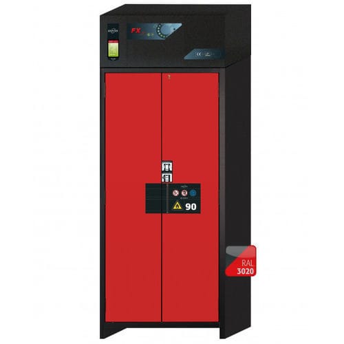Hazardous material cabinet fx90 229 090 wdac inertec laboratory