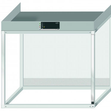 Exhaust fume hood - GAP.125.150  - Inertec - laboratory / for hazardous materials / benchtop