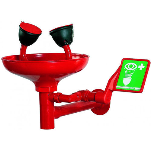 Eye wash station with sink - 2803 - Inertec - wall-mounted