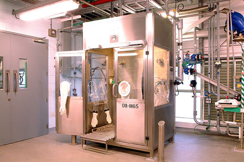 Containment booth - ClearSphere - transfer / for the pharmaceutical industry / modular
