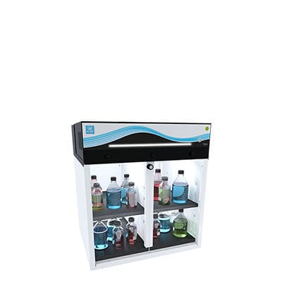 Filtering cabinet - 632 B - Erlab - for chemical products / laboratory / with shelf