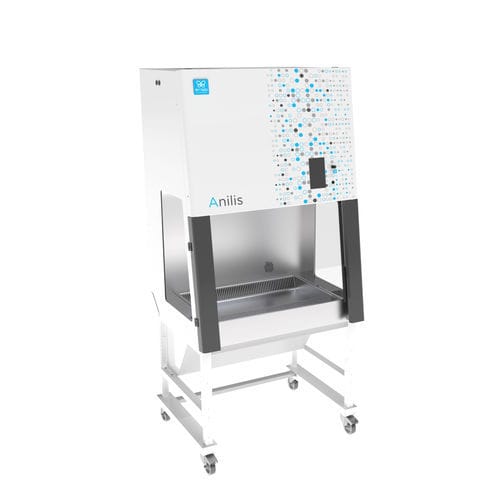 Laboratory microbiological safety cabinet - Anilis 900 - Erlab - cage changing / mobile / with HEPA filter