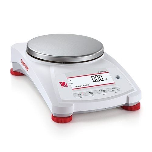 Electronic laboratory balance - Pioneer®  - OHAUS Europe GmbH - for scientific research / benchtop / with LCD display