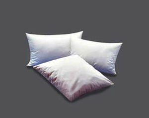 Support pillow - RHOMBO-FILL - Lück - washable / rectangular