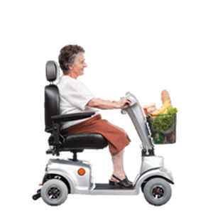 Electric mobility scooter - GC3  - Graf-Carello - 4-wheel / with basket