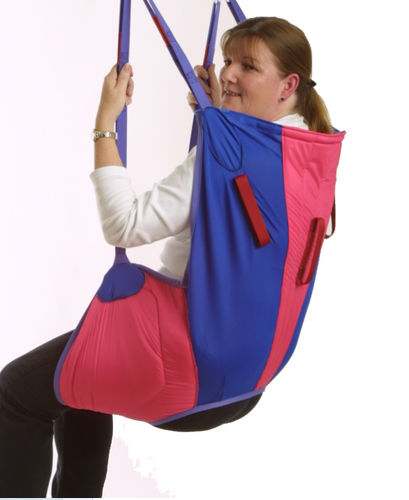 Patient lift sling - Glove™ Deluxe Foxy - Care & Independence - leg