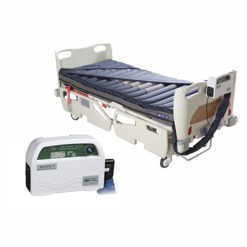 Low air loss mattress overlay - Elite-120 - Air Kinetic Technologies Corp. - 85x200 cm / with air pump