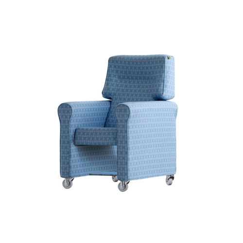Patient room armchair - Regent - Direct Healthcare Group - on casters