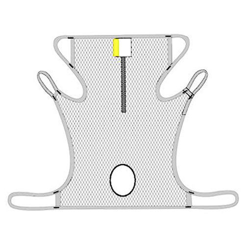 Toilet sling - Flexible - Direct Healthcare Group - leg / with head support