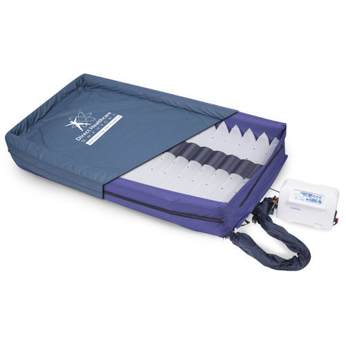 Hospital bed mattress - 0413 - Direct Healthcare Group - lateral rotation / low air loss / 110x200 cm