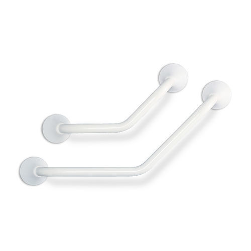 Bathroom grab bar - ErgoGrip 45° - Direct Healthcare Group - toilet / stainless steel / plastic