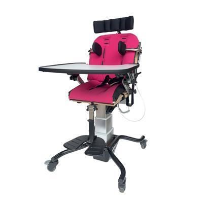 Adult chair - Samba Hi-Lo - G and S Smirthwaite Ltd.  - with armrests / with table / repositioning
