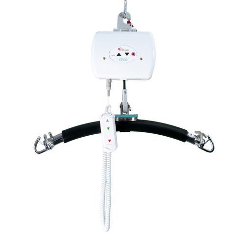 Battery-operated patient lift - CP130 - G and S Smirthwaite Ltd.  - rail-mounted / ceiling-mounted / portable