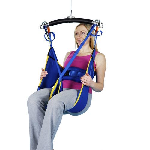 Patient lift sling - G and S Smirthwaite Ltd.  - toilet / leg / arm