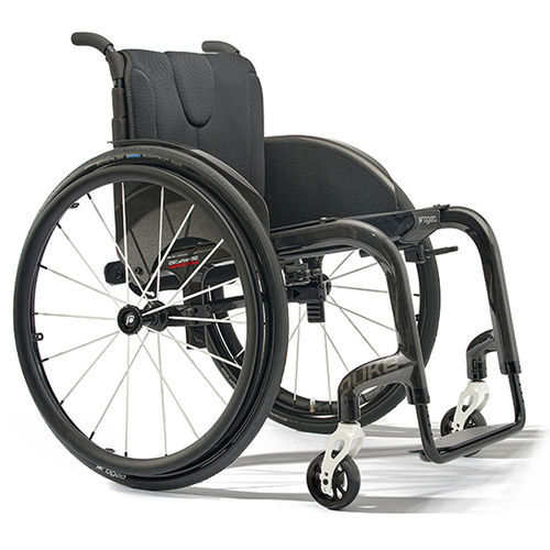 Manual wheelchair - Duke - PROGEO - outdoor / indoor / folding