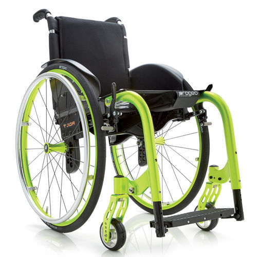 Manual wheelchair - YOGA - PROGEO - outdoor / indoor / folding