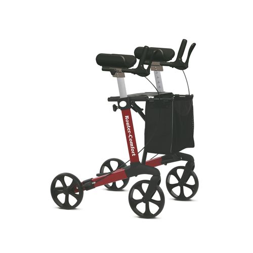 4-wheel rollator - Navigator - Rehasense Europe - with armrests / with basket / with seat