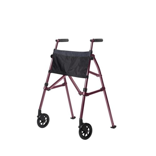 2-wheel mobility walker - FOLDY-Walker - Rehastage - height-adjustable / folding
